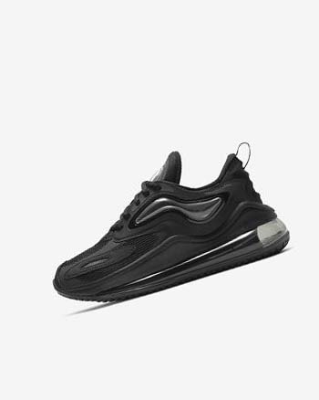 Buty Chłopięce Nike Air Max Zephyr Czarne Ciemny Szare | PL_2512