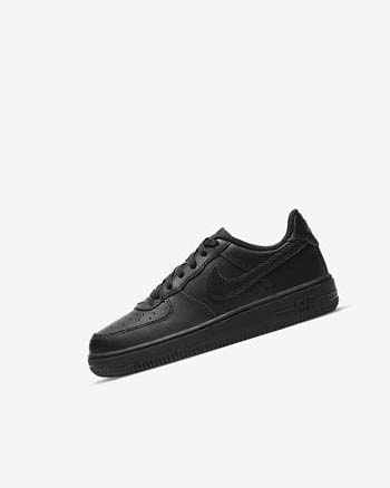 Buty Chłopięce Nike Force 1 LE Czarne Czarne | PL_2983