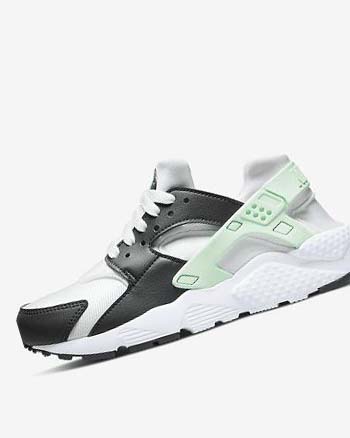 Buty Chłopięce Nike Huarache Run Białe Mięta | PL_2278