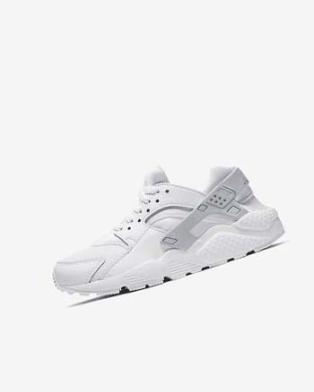 Buty Chłopięce Nike Huarache Run Białe Platyna Białe | PL_2838