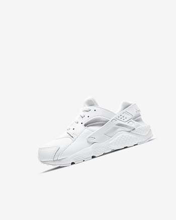 Buty Chłopięce Nike Huarache Run Białe Platyna Białe | PL_5035
