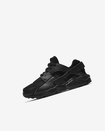 Buty Chłopięce Nike Huarache Run Czarne Czarne Czarne | PL_2924