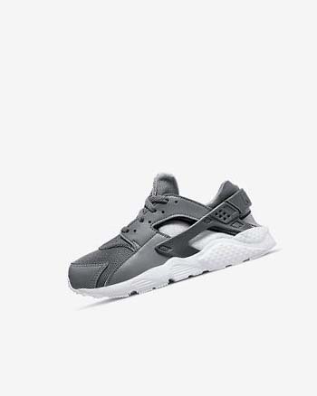 Buty Chłopięce Nike Huarache Run Szare Szare Białe Szare | PL_5282