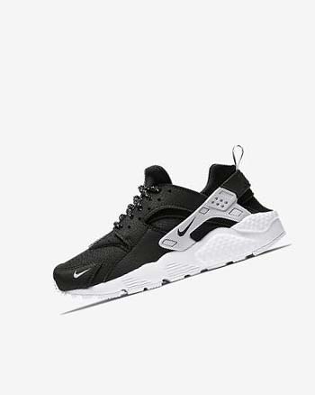 Buty Chłopięce Nike Huarache SE Czarne Białe Czarne | PL_2730