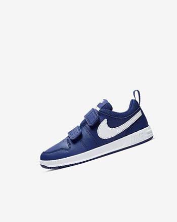 Buty Chłopięce Nike Pico 5 Jasny Królewski Niebieski Niebieskie Białe | PL_2287