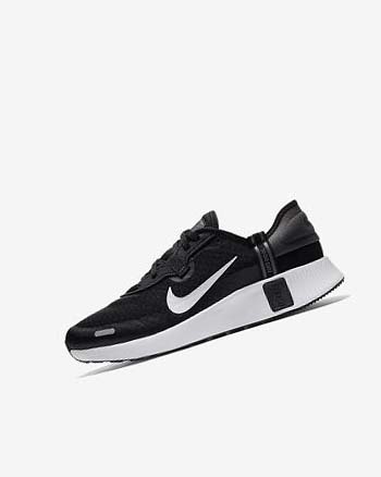 Buty Chłopięce Nike Reposto Czarne Ciemny Szare Szare Białe | PL_2946