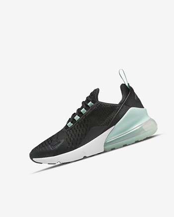 Buty Codzienne Chłopięce Nike Air Max 270 Białe Mięta Czarne | PL_2304