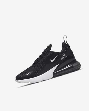 Buty Codzienne Chłopięce Nike Air Max 270 Czarne Ciemny Szare Białe | PL_2839