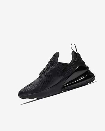 Buty Codzienne Chłopięce Nike Air Max 270 Czarne Czarne | PL_5429