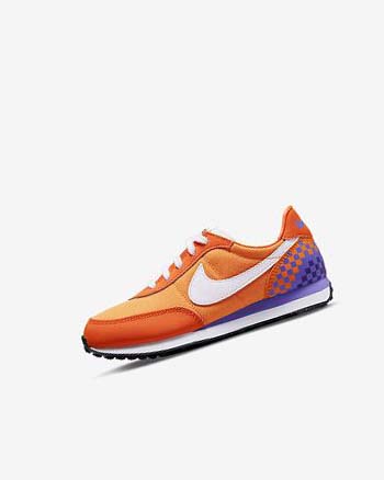 Buty Codzienne Chłopięce Nike Waffle Trainer 2 SE Fioletowe Fioletowe Białe | PL_4510