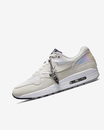 Buty Codzienne Damskie Nike Air Max 1 Air Max Day Białe Głęboka Szare Granatowe Głęboka Beżowe | PL_3277