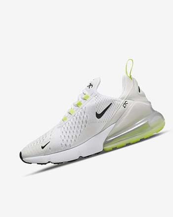 Buty Codzienne Damskie Nike Air Max 270 Białe Głęboka Beżowe Zielone Czarne | PL_4745