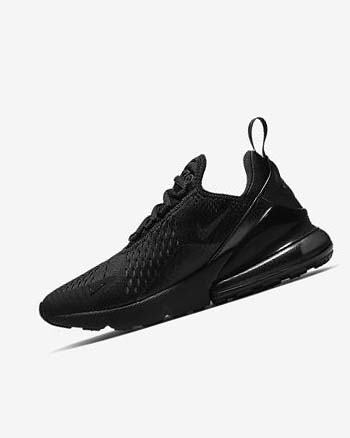 Buty Codzienne Damskie Nike Air Max 270 Czarne Czarne Czarne | PL_5384