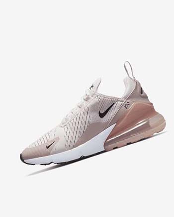 Buty Codzienne Damskie Nike Air Max 270 Głęboka Różowe Różowe Czarne | PL_5531