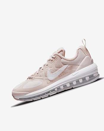 Buty Codzienne Damskie Nike Air Max Genome Różowe Różowe Białe Białe | PL_2748