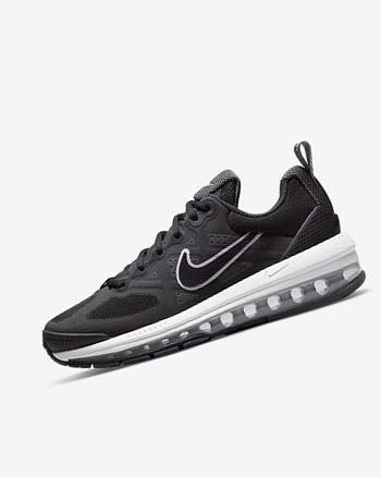 Buty Codzienne Damskie Nike Air Max Genome Czarne Ciemny Szare Białe Czarne | PL_2933