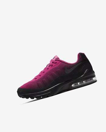 Buty Codzienne Dziewczynka Nike Air Max Invigor Czarne Szare | PL_5597