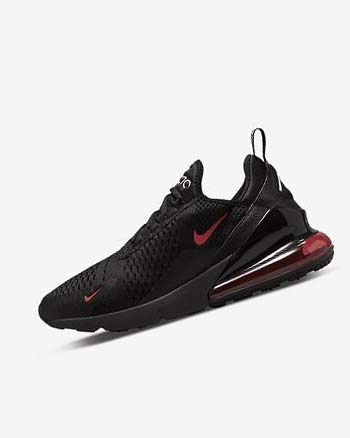 Buty Codzienne Męskie Nike Air Max 270 Czarne Białe Czerwone | PL_2902