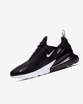 Buty Codzienne Męskie Nike Air Max 270 Czarne Białe Czerwone Ciemny Szare | PL_3285
