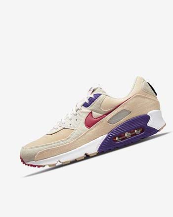 Buty Codzienne Męskie Nike Air Max 90 Różowe | PL_1158