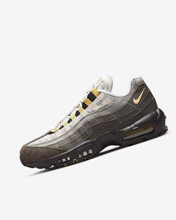 Buty Codzienne Męskie Nike Air Max 95 Szare Oliwkowe Szare | PL_4899