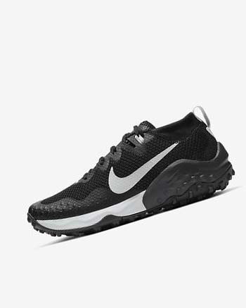 Buty Do Biegania W Terenie Damskie Nike Wildhorse 7 Czarne Ciemny Szare Platyna | PL_3192