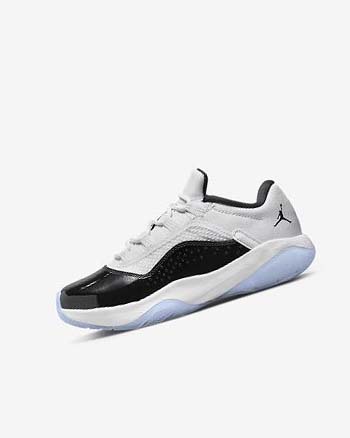 Buty Do Koszykówki Chłopięce Nike Air Jordan 11 CMFT Low Białe Czarne | PL_2225