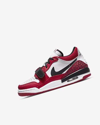 Buty Do Koszykówki Chłopięce Nike Air Jordan Legacy 312 Low Białe Czerwone Czarne | PL_2354