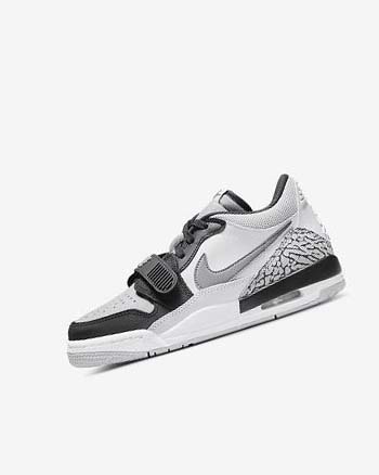 Buty Do Koszykówki Chłopięce Nike Air Jordan Legacy 312 Low Białe Szare Czarne | PL_2454