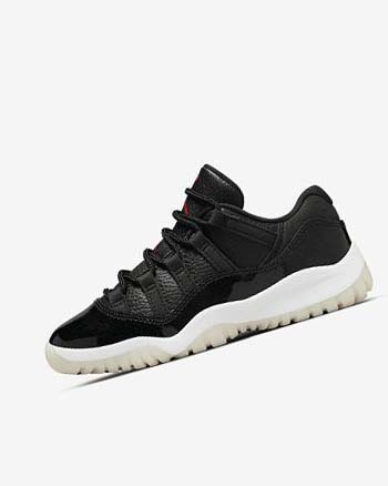 Buty Do Koszykówki Chłopięce Nike Air Jordan 11 Retro Low Czarne Białe Czerwone | PL_2556