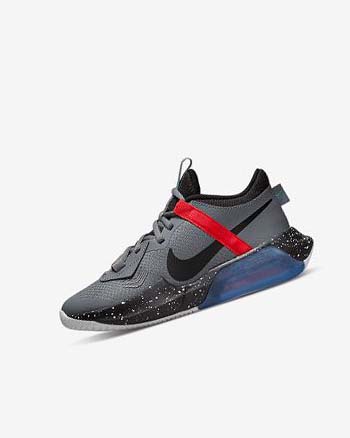 Buty Do Koszykówki Chłopięce Nike Air Zoom Crossover Szare Czerwone Turkusowe Czarne | PL_2615