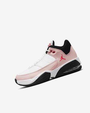 Buty Do Koszykówki Chłopięce Nike Jordan Max Aura 3 Białe Czarne | PL_4808
