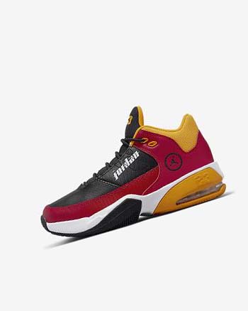 Buty Do Koszykówki Chłopięce Nike Jordan Max Aura 3 SE Czerwone Złote Czarne | PL_5518