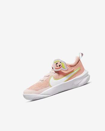 Buty Do Koszykówki Chłopięce Nike Team Hustle D 10 Lil Fruits Czerwone Zielone Białe | PL_2451