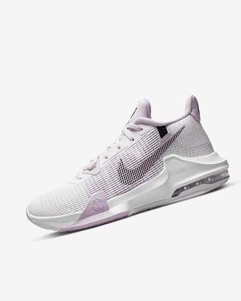 Buty Do Koszykówki Damskie Nike Air Max Impact 3 Białe Czarne | PL_1161