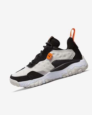 Buty Do Koszykówki Damskie Nike Jordan Delta 2 Czarne Białe Pomarańczowe | PL_5482