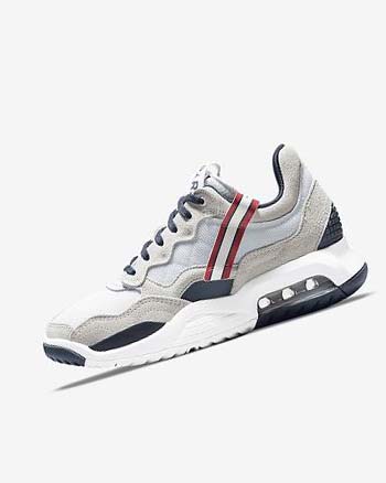 Buty Do Koszykówki Damskie Nike Jordan MA2 Paris Saint-Germain Białe Czerwone Czarne Granatowe | PL_4639