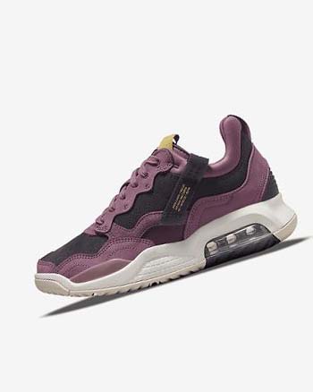 Buty Do Koszykówki Damskie Nike Jordan MA2 Fioletowe Złote | PL_4640
