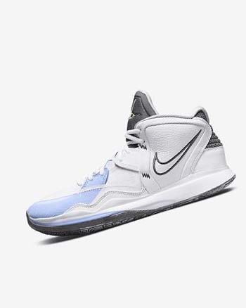 Buty Do Koszykówki Damskie Nike Kyrie Infinity Białe Głęboka Niebieskie Niebieskie Szare | PL_2234