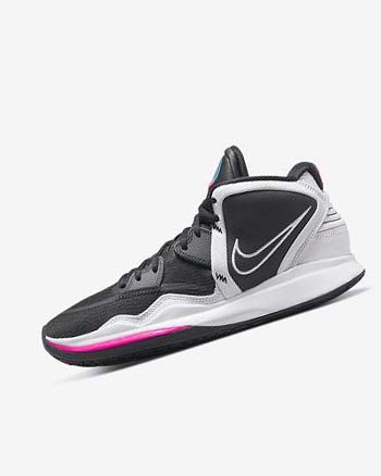 Buty Do Koszykówki Damskie Nike Kyrie Infinity Czarne Szare Różowe Białe | PL_3236