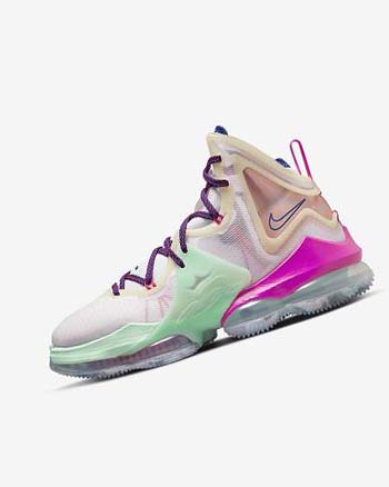 Buty Do Koszykówki Damskie Nike LeBron 19 Kolorowe Kolorowe | PL_5020