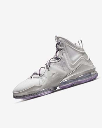Buty Do Koszykówki Damskie Nike LeBron 19 Fioletowe | PL_5157