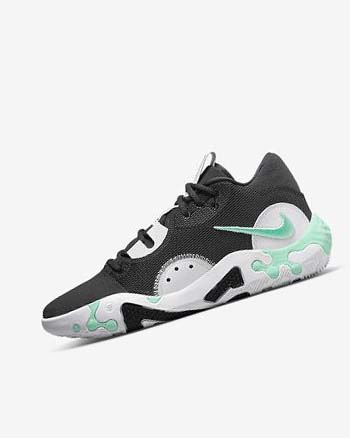 Buty Do Koszykówki Damskie Nike PG 6 Czarne Białe Mięta | PL_5107