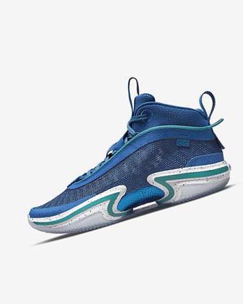 Buty Do Koszykówki Męskie Nike Air Jordan XXXVI SE Luka 'Global Game' Niebieskie Białe | PL_2630