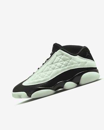 Buty Do Koszykówki Męskie Nike Air Jordan 13 Retro Low Zielone Czarne | PL_5578