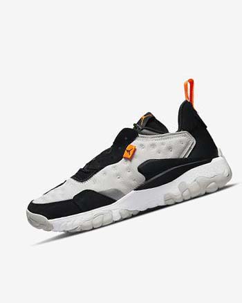 Buty Do Koszykówki Męskie Nike Jordan Delta 2 Czarne Białe Pomarańczowe | PL_4846
