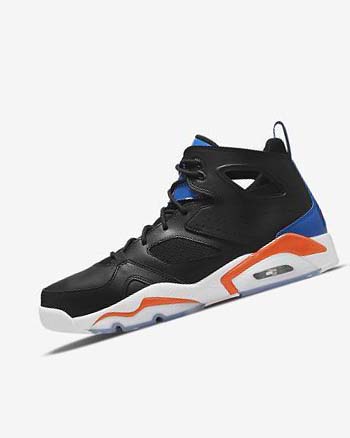 Buty Do Koszykówki Męskie Nike Jordan Flight Club '91 Czarne Królewski Niebieski Białe Pomarańczowe | PL_2876