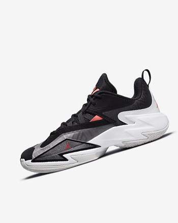 Buty Do Koszykówki Męskie Nike Jordan One Take 3 Czarne Białe Szare Głęboka Czerwone | PL_2298
