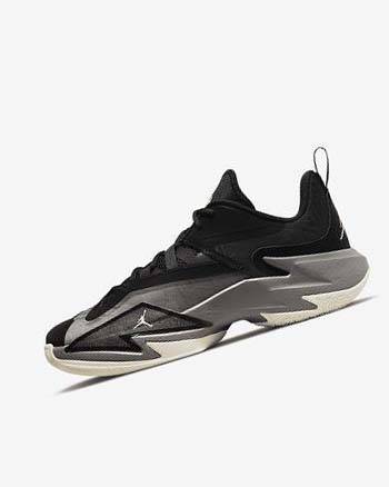Buty Do Koszykówki Męskie Nike Jordan One Take 3 Czarne Niebieskie Szare Metal Złote | PL_5529