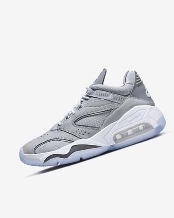 Buty Do Koszykówki Męskie Nike Jordan Point Lane Szare Szare Białe | PL_2643